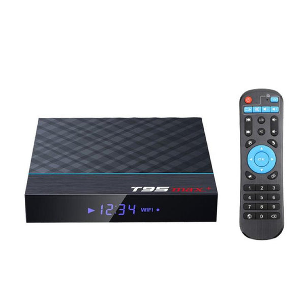HKM-901011 Amlogic S905X3 Quad-Core Android 9.0 Smart TV Box with Streaming Capabilities
