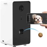 HKM-9010237 Interactive Smart Pet Feeder with WiFi Connectivity and 0.5L Capacity