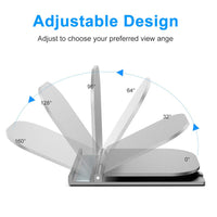 HKM-901203 Folding Plastic Tablet Stand for Easy Desktop Use