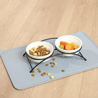 HKM-9012413 Non-Slip Silicone Pet Placemat for Dogs and Cats - Multiple Color Options Available