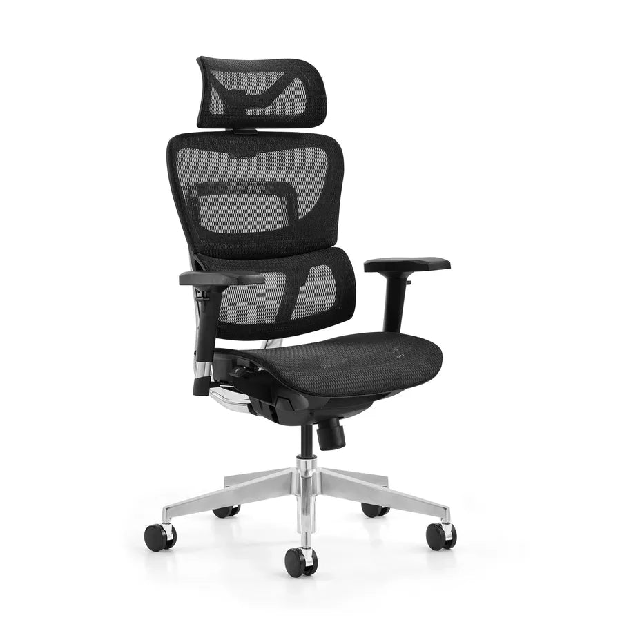 HKM-901267 Ergonomic High Back Office Chair with Flexible Lifting Mechanism and Modern Design