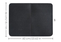 HKM-9013053 Waterproof Cat Litter Mat with Deep Holes, Nonslip EVA Material, Available in Small, Medium, Large Sizes