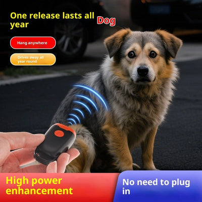 HKM-9013821 Ultrasonic Dog and Cat Training Device – Compact Bark Control for Outdoor Use