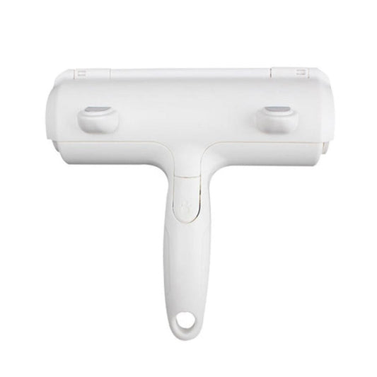 HKM-901395 Pet Roller Cleaning Brush - Effective Fur Remover for Clothing and Furniture, White