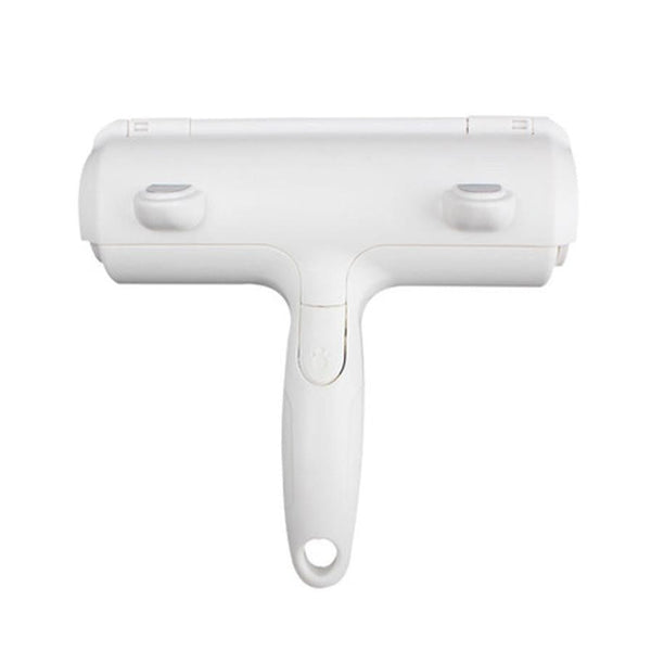 HKM-901395 Pet Roller Cleaning Brush - Effective Fur Remover for Clothing and Furniture, White