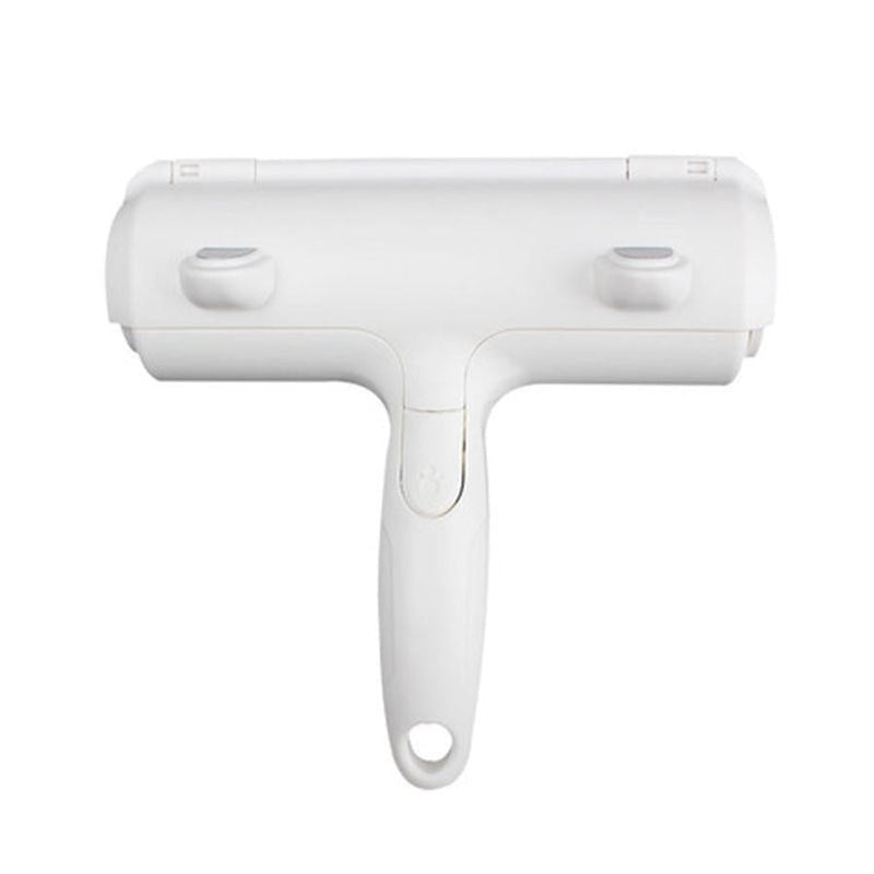 HKM-901395 Pet Roller Cleaning Brush - Effective Fur Remover for Clothing and Furniture, White