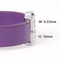 HKM-9014205 Personalized PU Leather Pet Collar with Easy-Install Alloy Screws for Small and Medium Pets
