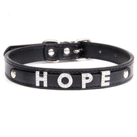 HKM-9014205 Personalized PU Leather Pet Collar with Easy-Install Alloy Screws for Small and Medium Pets