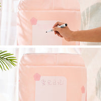HKM-9016253 Cozy Removable & Washable Cat Nest in Peach and Grape Soda Colors
