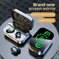 HKM-901651 Wireless Stereo Earbuds with Charging Case and Built-in Mic
