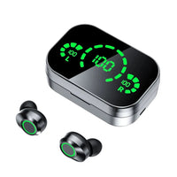HKM-901651 Wireless Stereo Earbuds with Charging Case and Built-in Mic