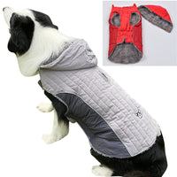 HKM-9016637 Reversible Polar Fleece Coat for Dogs - Warm and Comfortable Winter Vest