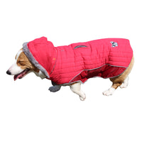 HKM-9016637 Reversible Polar Fleece Coat for Dogs - Warm and Comfortable Winter Vest