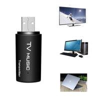 HKM-901715 Bluetooth Wireless Audio Transmitter Adapter, 3.5mm Plug & Play, 10m Range