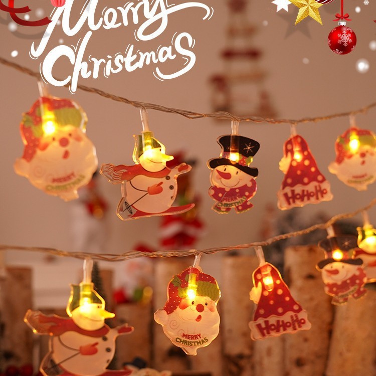 HKM-901779 LED Starry String Lights for Christmas Tree Decoration - Multiple Lengths and Power Options Available