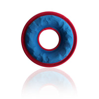 HKM-9018173 Interactive Floating Water Pet Frisbee - Bite Resistant Dog Toy, 9 Inches, Available in Multiple Colors