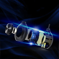 HKM-901843 Gaming In-Ear Wired Headset with Sound Card and Replaceable Earplugs