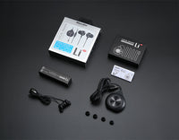 HKM-901843 Gaming In-Ear Wired Headset with Sound Card and Replaceable Earplugs