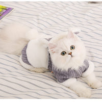 HKM-9018557 Cozy Polyester Fiber and Plush Kitten Clothes for British and American Shorthairs