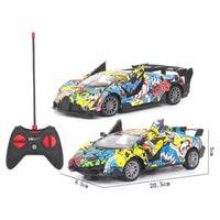 HKM-901907 Remote Control Sport Car Toy for Kids - 1:20 Scale Electric Racing Vehicle, Indoor/Outdoor Fun