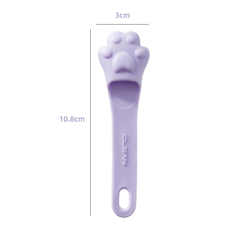HKM-9019837 Finger Toothbrush for Small Dogs - Tooth Stain Removal - TPR Material - Pink, Yellow, Purple