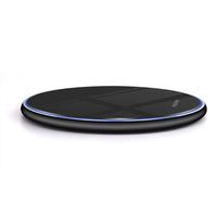 HKM-902035 FDGAO Qi Wireless Metal Charger - Aluminum Alloy, Fast Charging, Compatible with 10W, 7.5W, 5W Devices