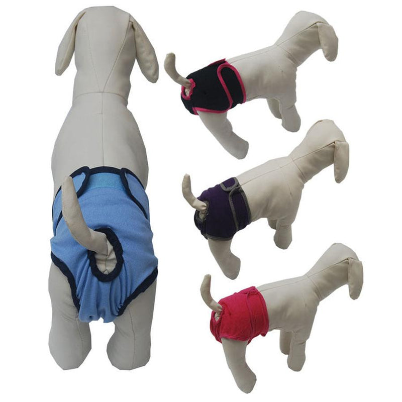 HKM-902163 Adjustable Waterproof Dog Diapers with Cute Patterns for Puppies