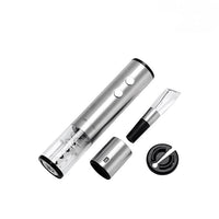 HKM-902163 Stainless Steel Electric Corkscrew Wine Opener for Effortless Bottle Opening