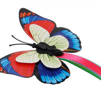 HKM-9022781 Auto-Rotating Interactive Butterfly Cat Toy - Flashing Colorful Pet Device