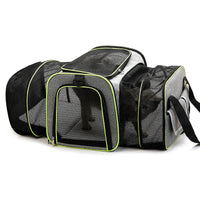 HKM-9024189 Portable Foldable Cat Pet Travel Bag - Breathable Vehicle-Mounted Design