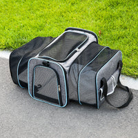 HKM-9024189 Portable Foldable Cat Pet Travel Bag - Breathable Vehicle-Mounted Design