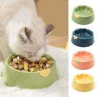 HKM-9025213 Pet Feeding Bowl Set for Dogs and Cats - Double Plastic Dish with Anti-Tipping Design, Easy to Clean