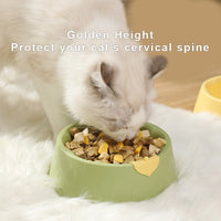 HKM-9025213 Pet Feeding Bowl Set for Dogs and Cats - Double Plastic Dish with Anti-Tipping Design, Easy to Clean