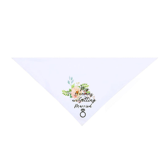 HKM-9025341 White Letter Pattern Scarf for Dogs - Polyester Neck Size 25-48CM, Suitable for All Seasons and Special Occasions
