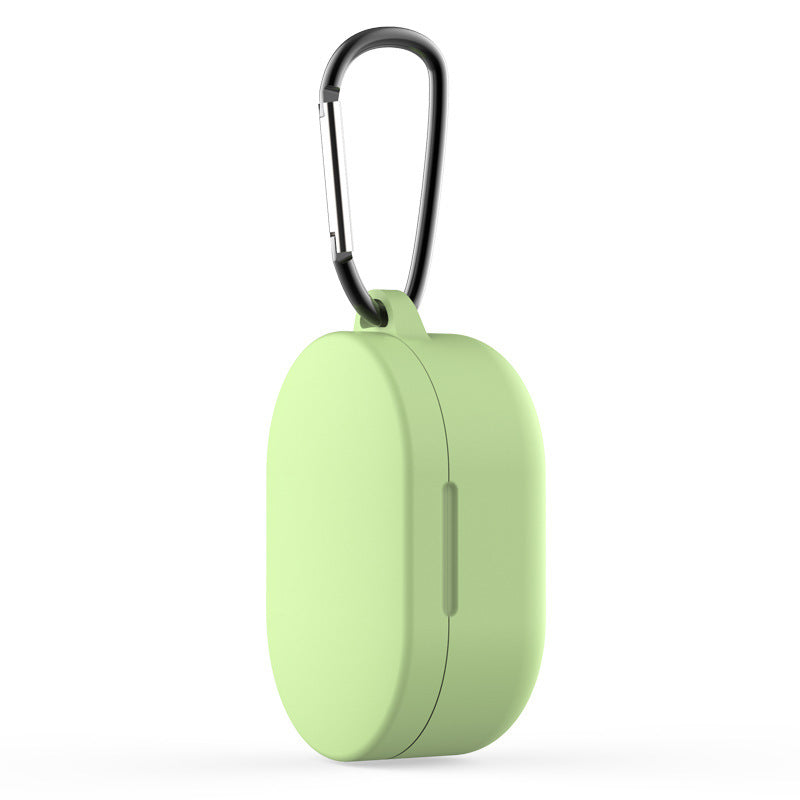 HKM-902675 Silicone Protective Cover for Xiaomi AirDots - Anti-Lost Design, Clamshell Style