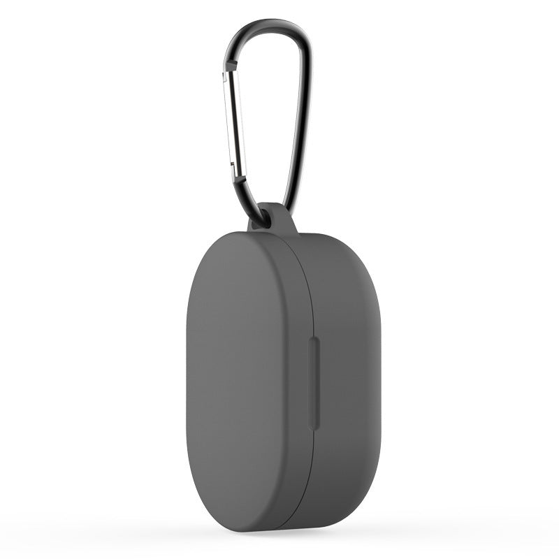 HKM-902675 Silicone Protective Cover for Xiaomi AirDots - Anti-Lost Design, Clamshell Style