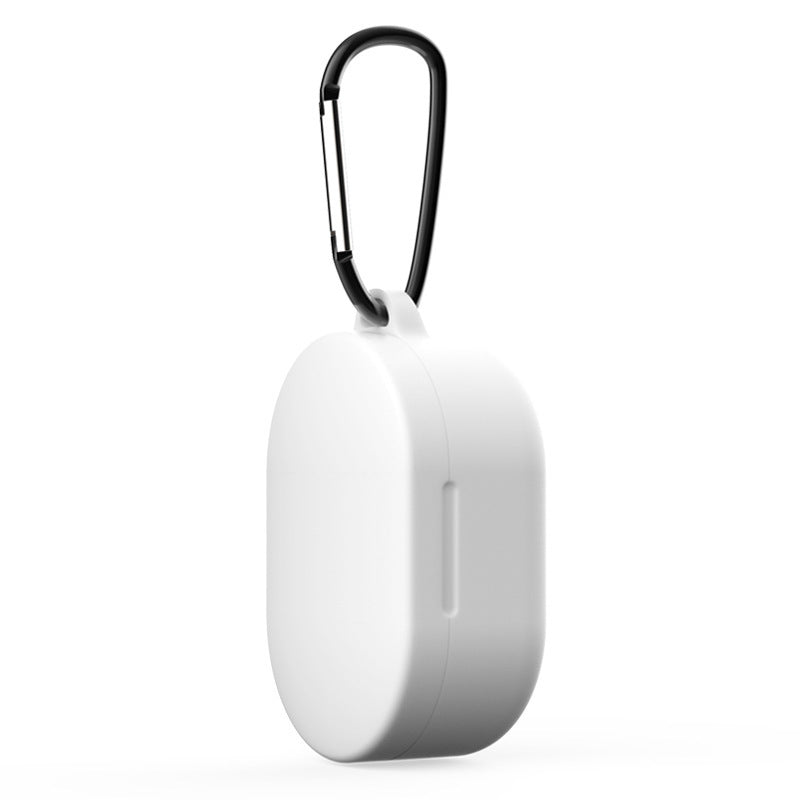 HKM-902675 Silicone Protective Cover for Xiaomi AirDots - Anti-Lost Design, Clamshell Style