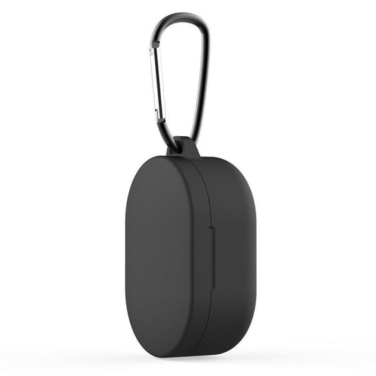 HKM-902675 Silicone Protective Cover for Xiaomi AirDots - Anti-Lost Design, Clamshell Style