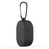 HKM-902675 Silicone Protective Cover for Xiaomi AirDots - Anti-Lost Design, Clamshell Style