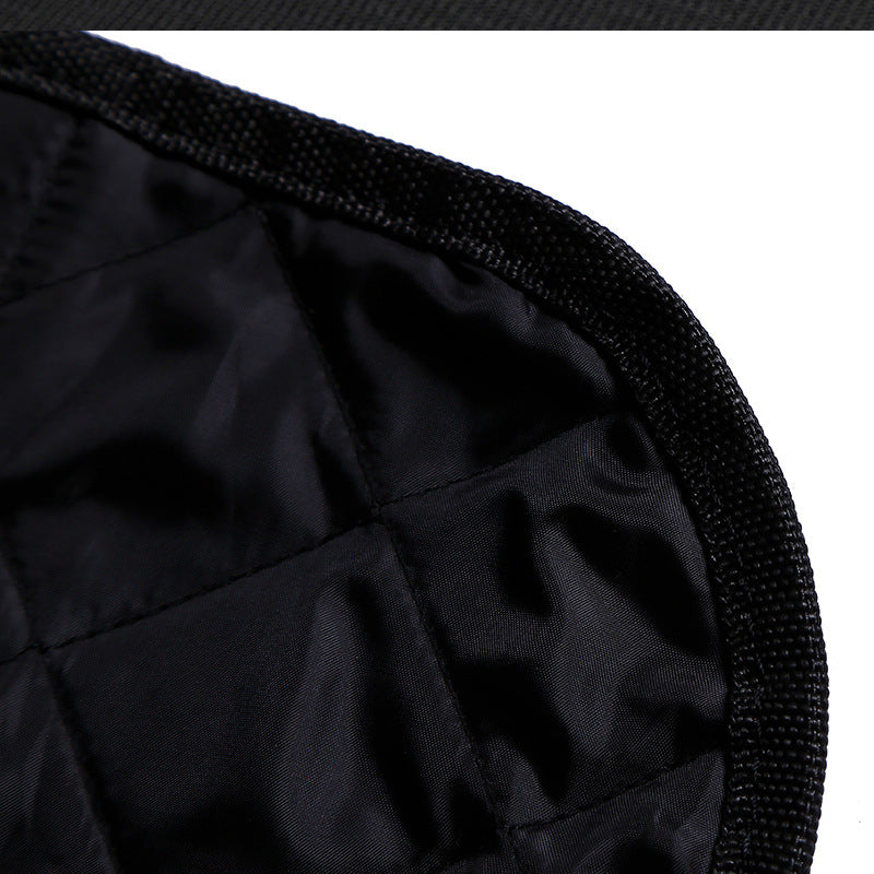 HKM-9029565 Durable Oxford Cloth Dog Car Seat Pad - Black, Single Seat Design