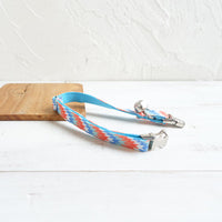 HKM-9029693 Adjustable Polyester Cat Collar with Lock Closure and Printed Design