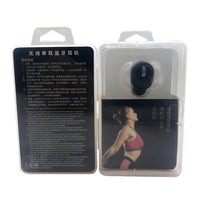 HKM-902995 Mini Bluetooth Headset X9 - Single Ear with Voice Control, Battery Display, Multi-Point Connection, NFC, and Call Function