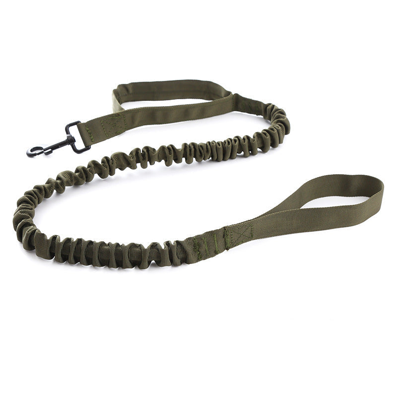 HKM-9033277 Adjustable Tactical Dog Leash and Collar Set for Medium and Large Dogs - Ideal for Walking and Training