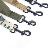 HKM-9033277 Adjustable Tactical Dog Leash and Collar Set for Medium and Large Dogs - Ideal for Walking and Training