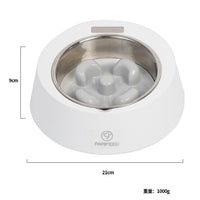 HKM-9033661 Smart Weighing Pet Food Bowl with Detachable Spoon and LED Display for Dogs and Cats
