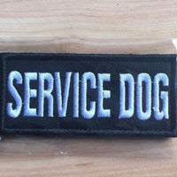 HKM-9034941 Canvas Velcro Patch Set - Embroidery Badges for Clothing & Luggage Accessories - 6 Pieces