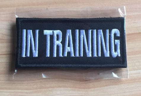 HKM-9034941 Canvas Velcro Patch Set - Embroidery Badges for Clothing & Luggage Accessories - 6 Pieces