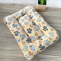 HKM-9035325 Cozy Coral Fleece Winter Pet Sleeping Pad with Various Fun Designs