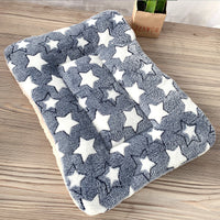HKM-9035325 Cozy Coral Fleece Winter Pet Sleeping Pad with Various Fun Designs