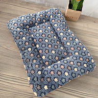 HKM-9035325 Cozy Coral Fleece Winter Pet Sleeping Pad with Various Fun Designs
